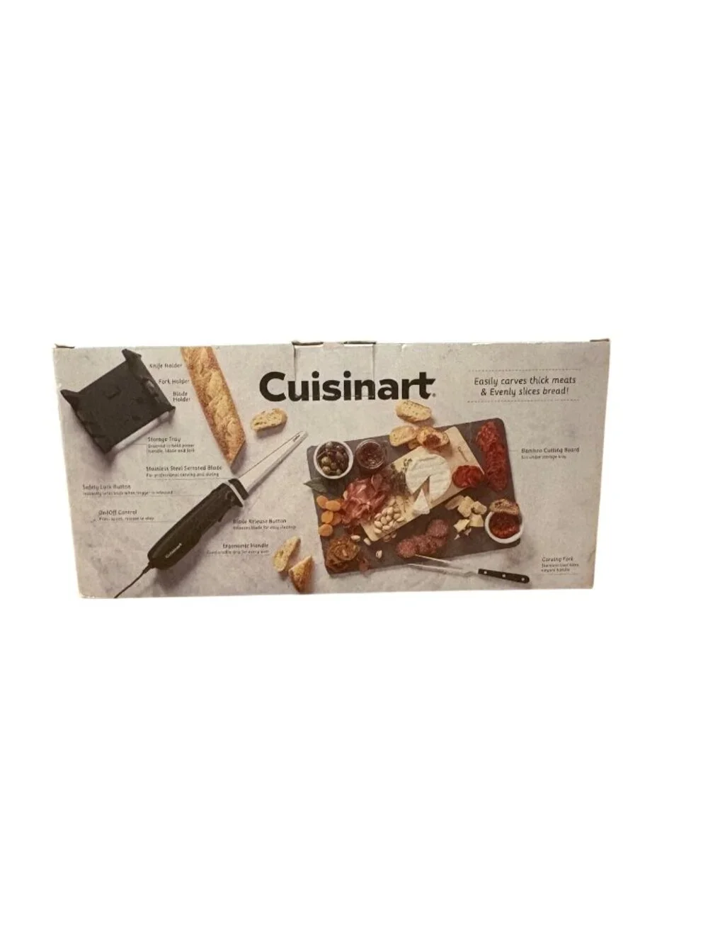 Cuisinart Electric Knife Set with Cutting Board Model CEK-41 Brand New in Box